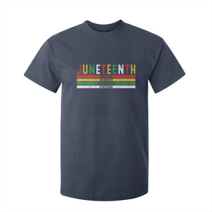 Juneteenth T Shirt For Kid Black History Culture Excellence Respect Retro Vintage