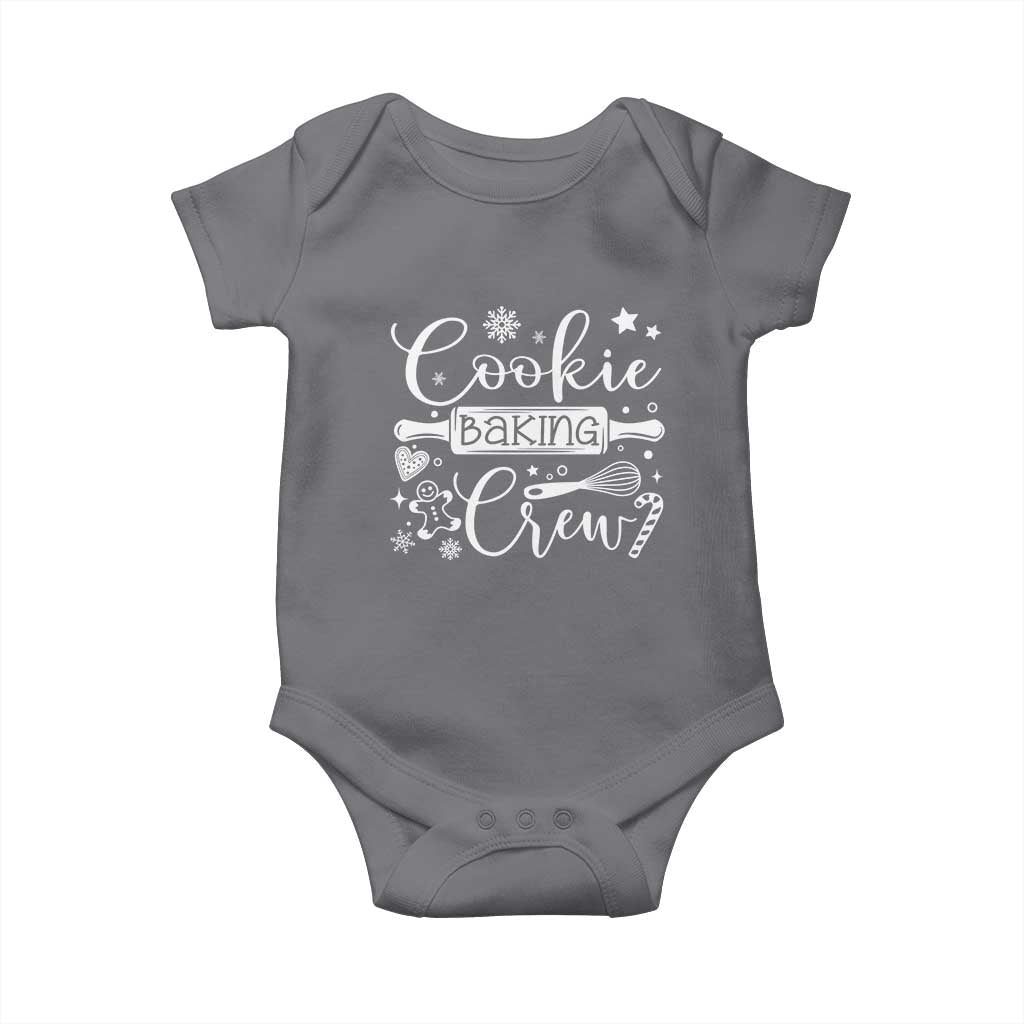 Family Baking Team Baby Onesie Funny Cookie Christmas Cookie Baking Crew - African Pride