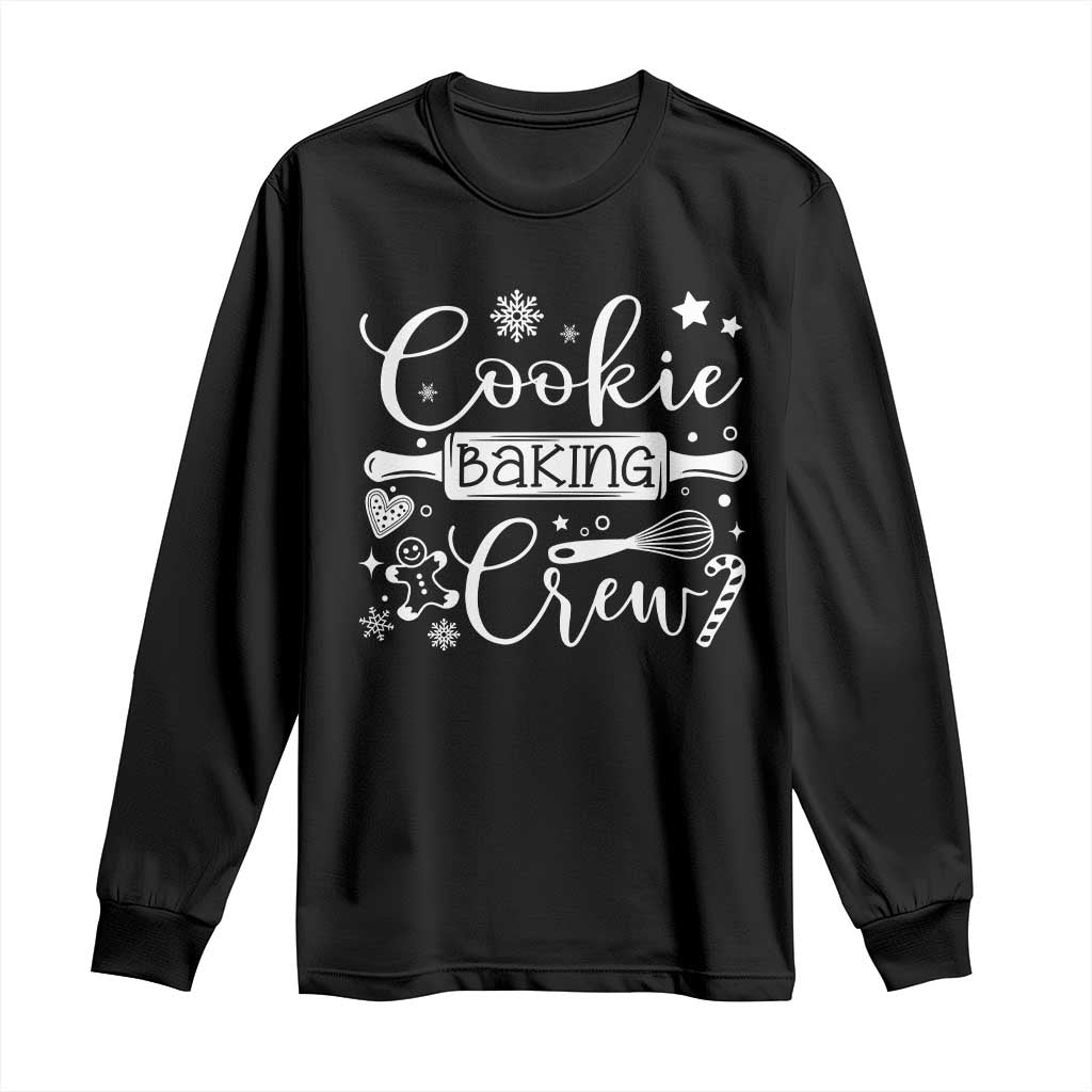 Family Baking Team Long Sleeve Shirt Funny Cookie Christmas Cookie Baking Crew - African Pride