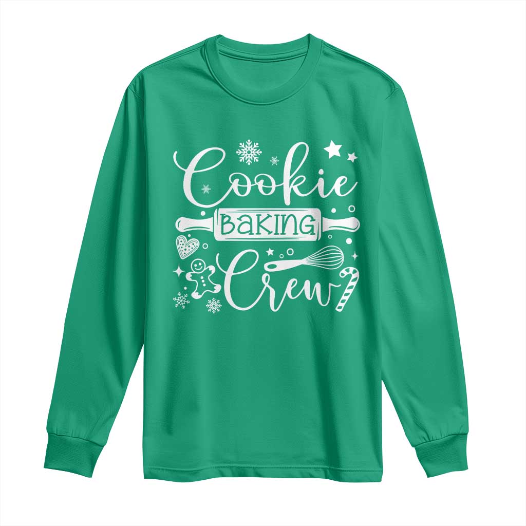Family Baking Team Long Sleeve Shirt Funny Cookie Christmas Cookie Baking Crew - African Pride