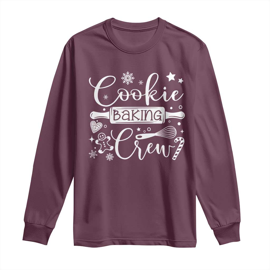 Family Baking Team Long Sleeve Shirt Funny Cookie Christmas Cookie Baking Crew - African Pride