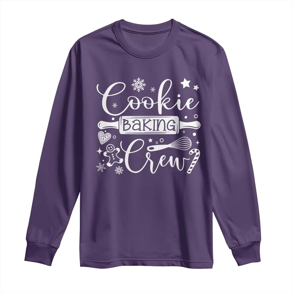 Family Baking Team Long Sleeve Shirt Funny Cookie Christmas Cookie Baking Crew - African Pride
