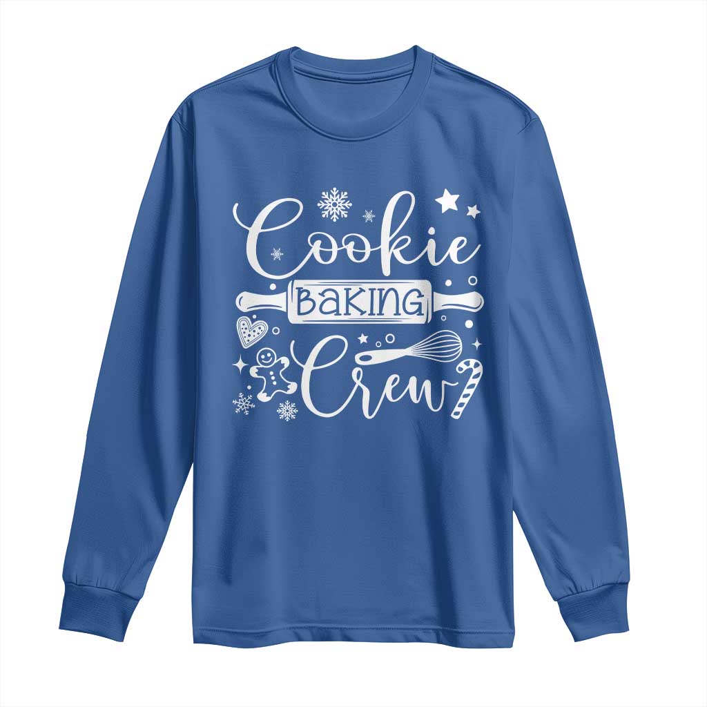 Family Baking Team Long Sleeve Shirt Funny Cookie Christmas Cookie Baking Crew - African Pride