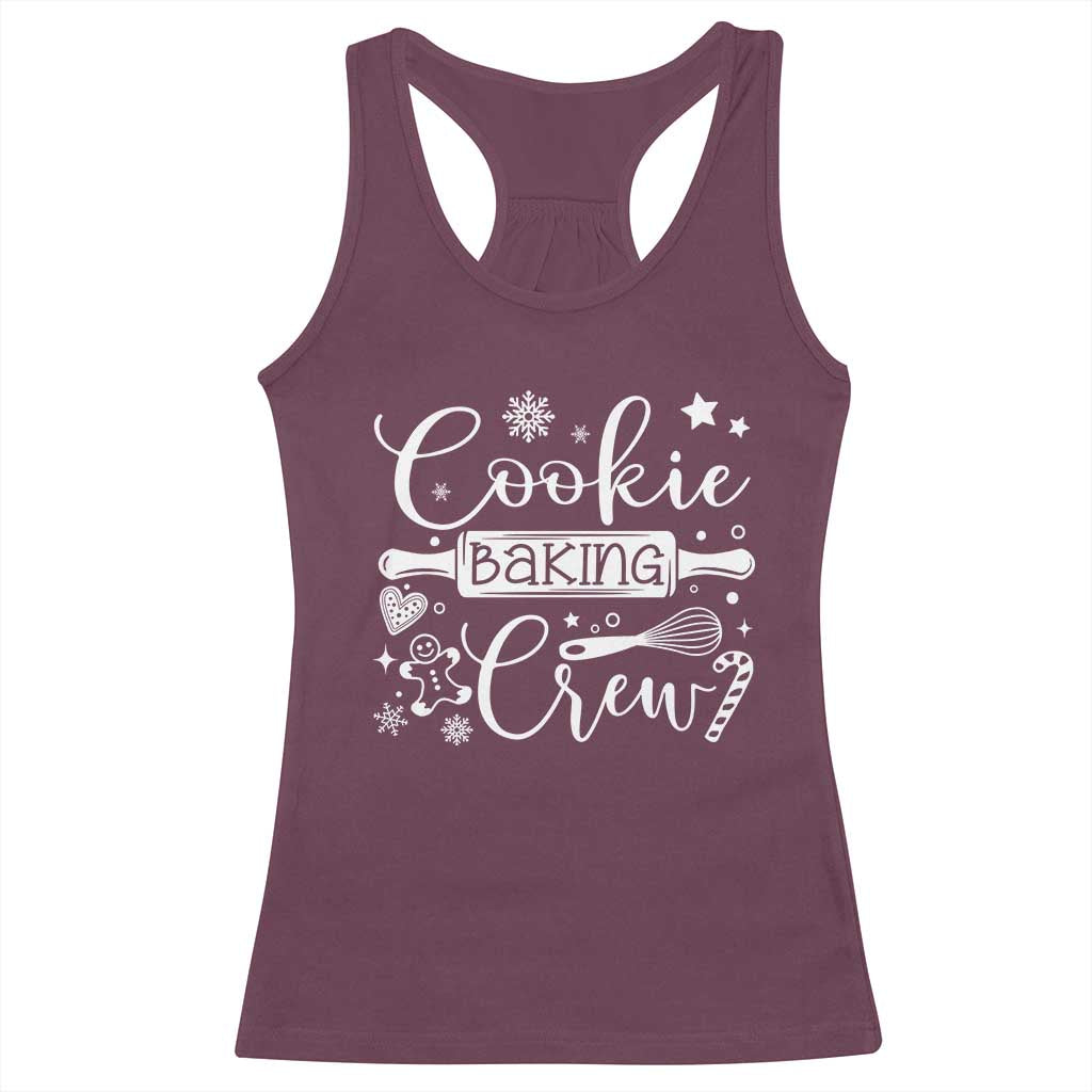 Family Baking Team Racerback Tank Top Funny Cookie Christmas Cookie Baking Crew - African Pride