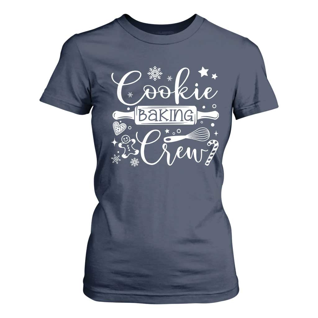 Family Baking Team T Shirt For Women Funny Cookie Christmas Cookie Baking Crew - African Pride