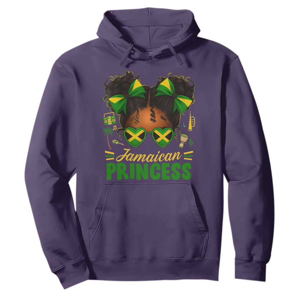 Jamaica Princess Hoodie Proud Jamaican Afro Black Girls Jamaica Flag Pride - African Pride