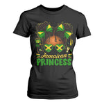 Jamaica Princess T Shirt For Women Proud Jamaican Afro Black Girls Jamaica Flag Pride - African Pride