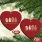 Christmas Pregnancy Announcement Christmas Ornament Cookies For Two Please Xmas Maternity Gift - African Pride
