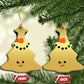 Christmas Pregnancy Announcement Christmas Ornament Snowman Face Xmas Maternity Gift - African Pride