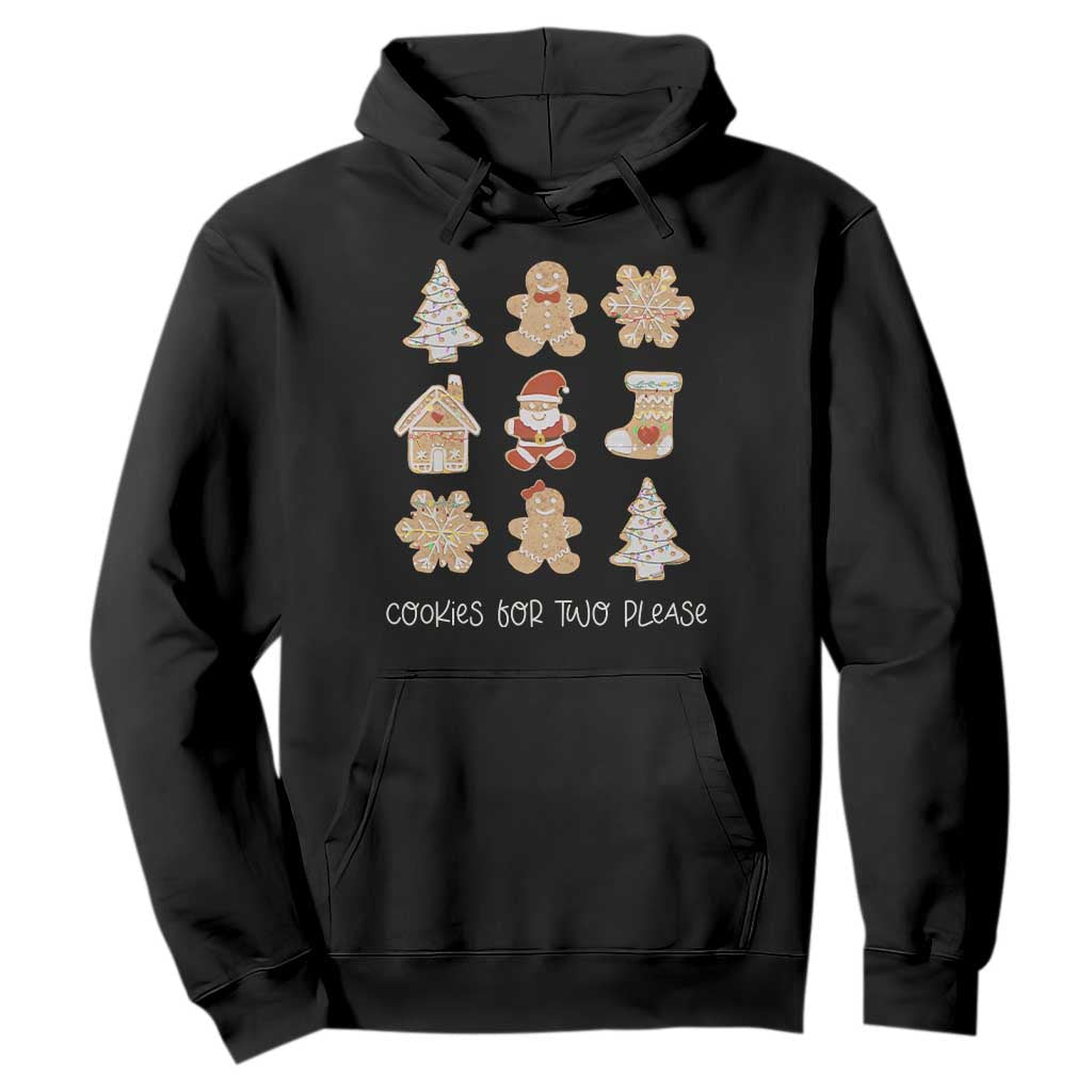 Christmas Pregnancy Announcement Hoodie Cookies For Two Please Maternity Gift - African Pride
