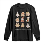 Christmas Pregnancy Announcement Long Sleeve Shirt Cookies For Two Please Maternity Gift - African Pride