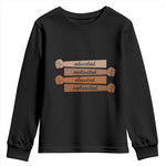 Black Pride Youth Sweatshirt Educated Motivated Elevated Melanated BLM Melanin - African Pride