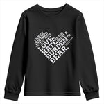 MLK Youth Sweatshirt I Have Decided To Stick With Love Martin Luther King Black History Month - African Pride