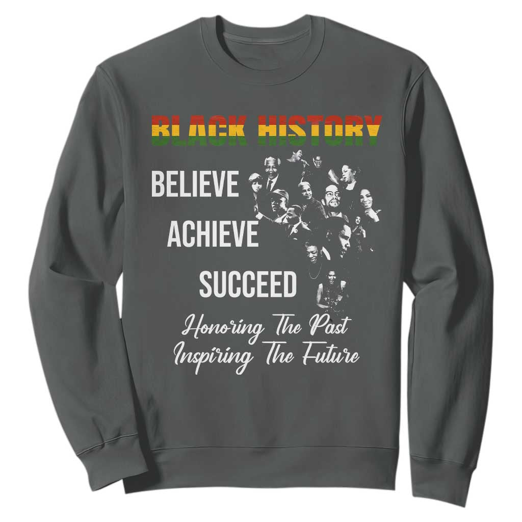 Honoring Past Inspiring Future Black History Month Sweatshirt - African Pride
