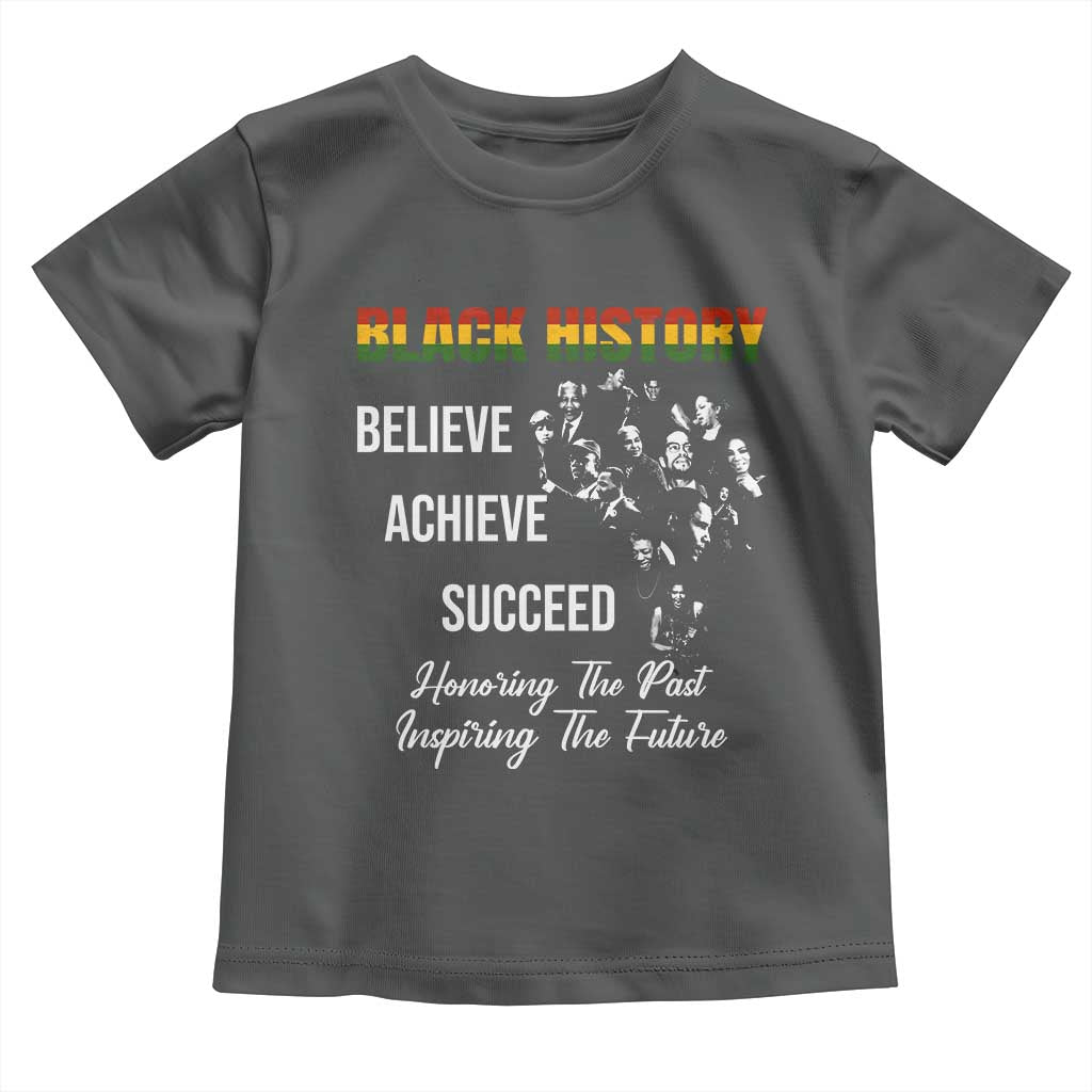 Honoring Past Inspiring Future Black History Month Toddler T Shirt - African Pride