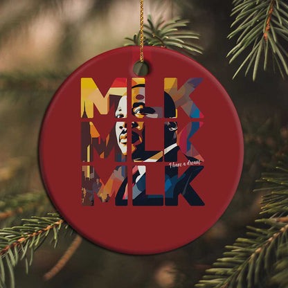 Martin Luther King Jr. Christmas Ornament Black History Month I Have A Dream - African Pride