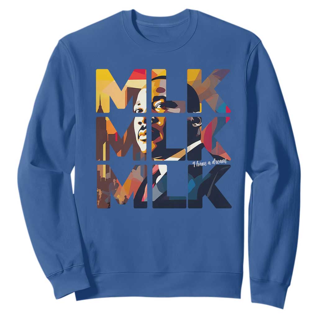 Martin Luther King Jr. Sweatshirt Black History Month I Have A Dream - African Pride