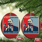Martin Luther King Christmas Ornament The Time Is Always Right Civil Rights Black History MLK Day - African Pride