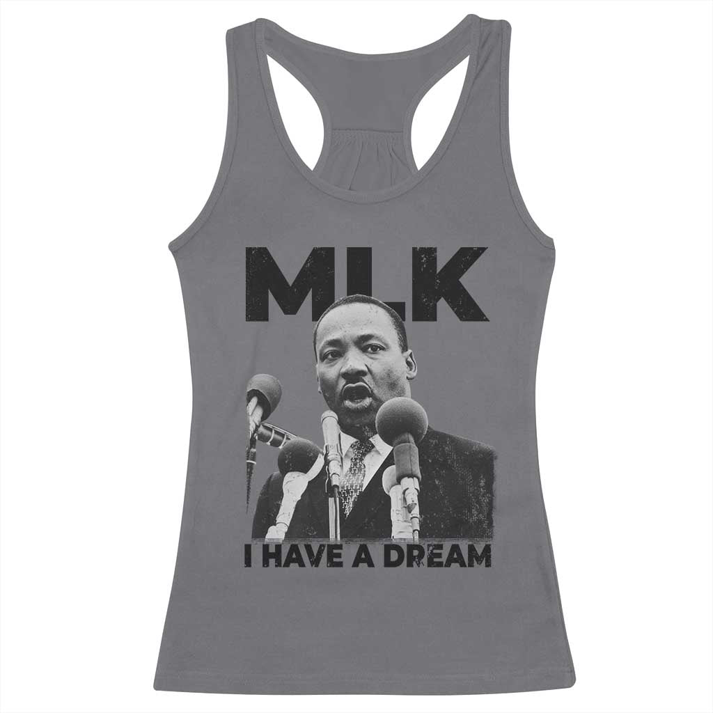 Martin Luther King Racerback Tank Top MLK I Have A Dream Black History Month