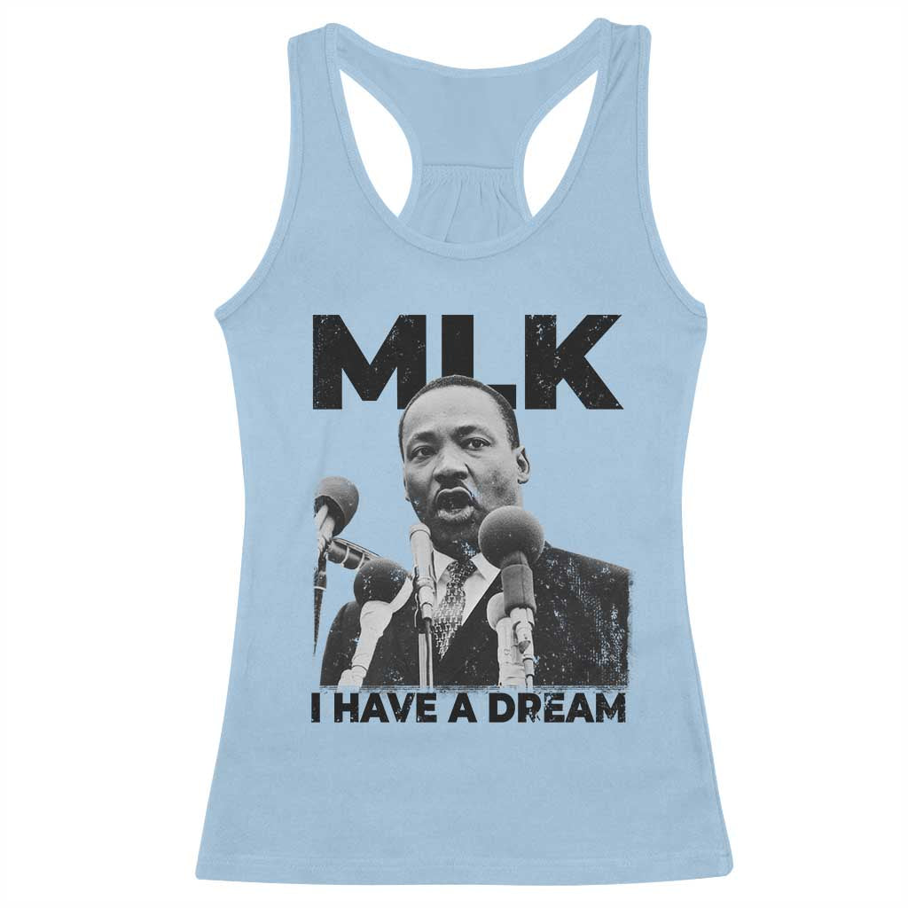 Martin Luther King Racerback Tank Top MLK I Have A Dream Black History Month