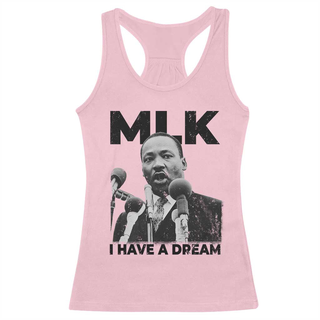 Martin Luther King Racerback Tank Top MLK I Have A Dream Black History Month