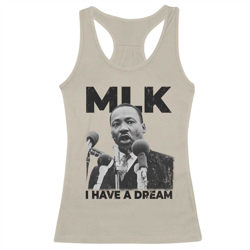 Martin Luther King Racerback Tank Top MLK I Have A Dream Black History Month