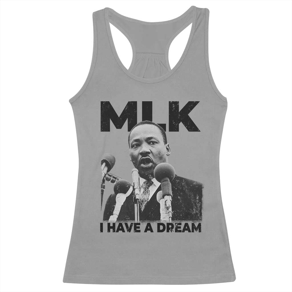 Martin Luther King Racerback Tank Top MLK I Have A Dream Black History Month