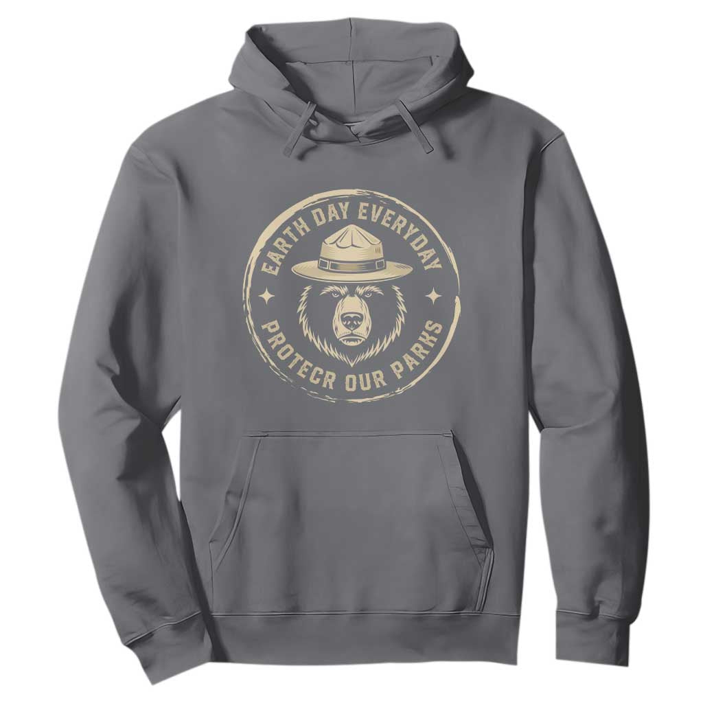 Earth Day Protect Our Parks Hoodie Vintage Retro Bear