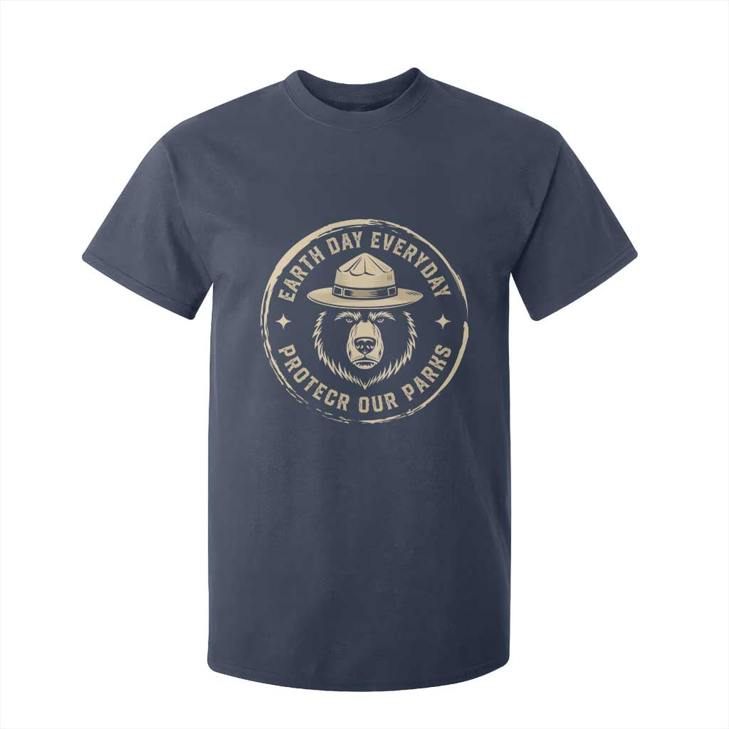 Earth Day Protect Our Parks T Shirt For Kid Vintage Retro Bear