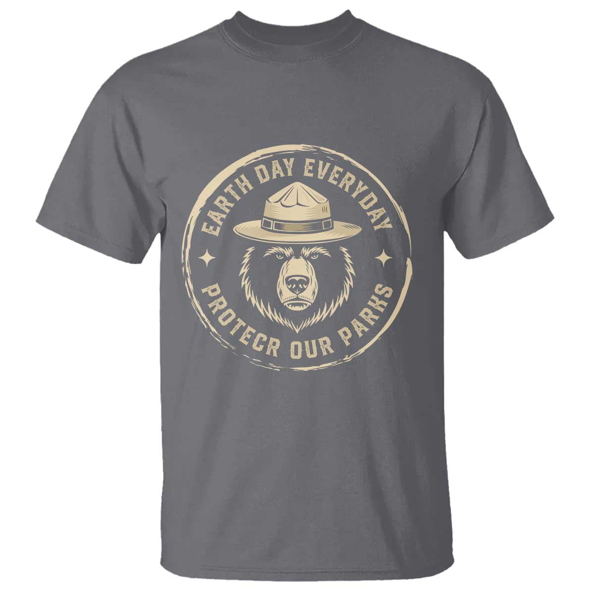 Earth Day Protect Our Parks T Shirt Vintage Retro Bear