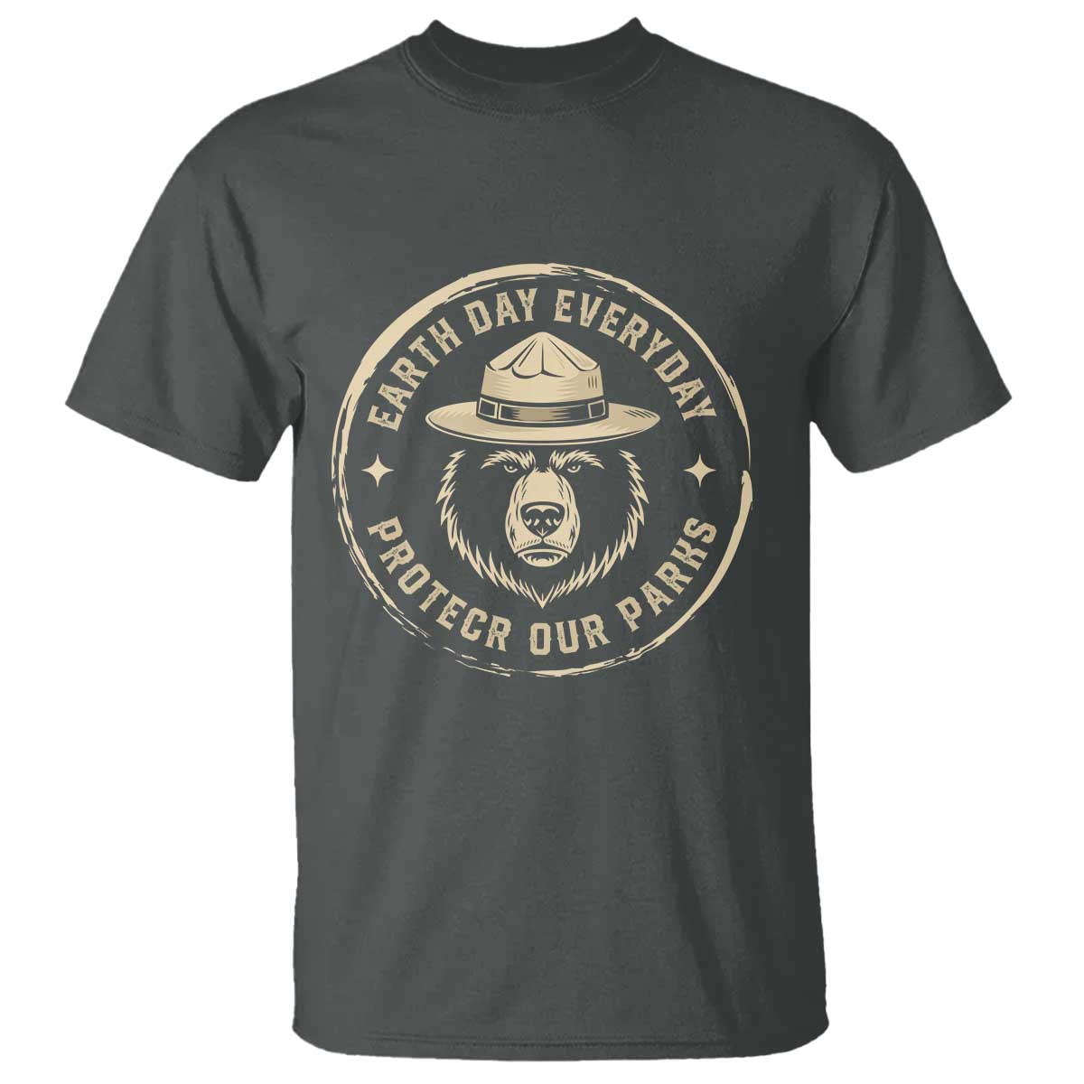 Earth Day Protect Our Parks T Shirt Vintage Retro Bear