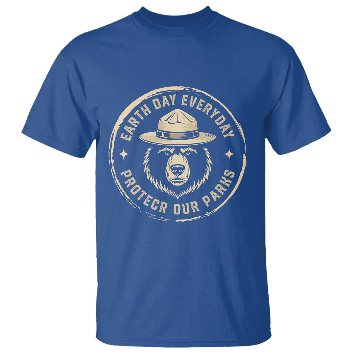 Earth Day Protect Our Parks T Shirt Vintage Retro Bear