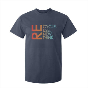 Environmental Activism T Shirt For Kid Recycle Reuse Renew Rethink Earth Day