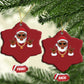 Funny Santa Christmas Ornament Black Hip Hop Santa African American Santa Rapper Fan