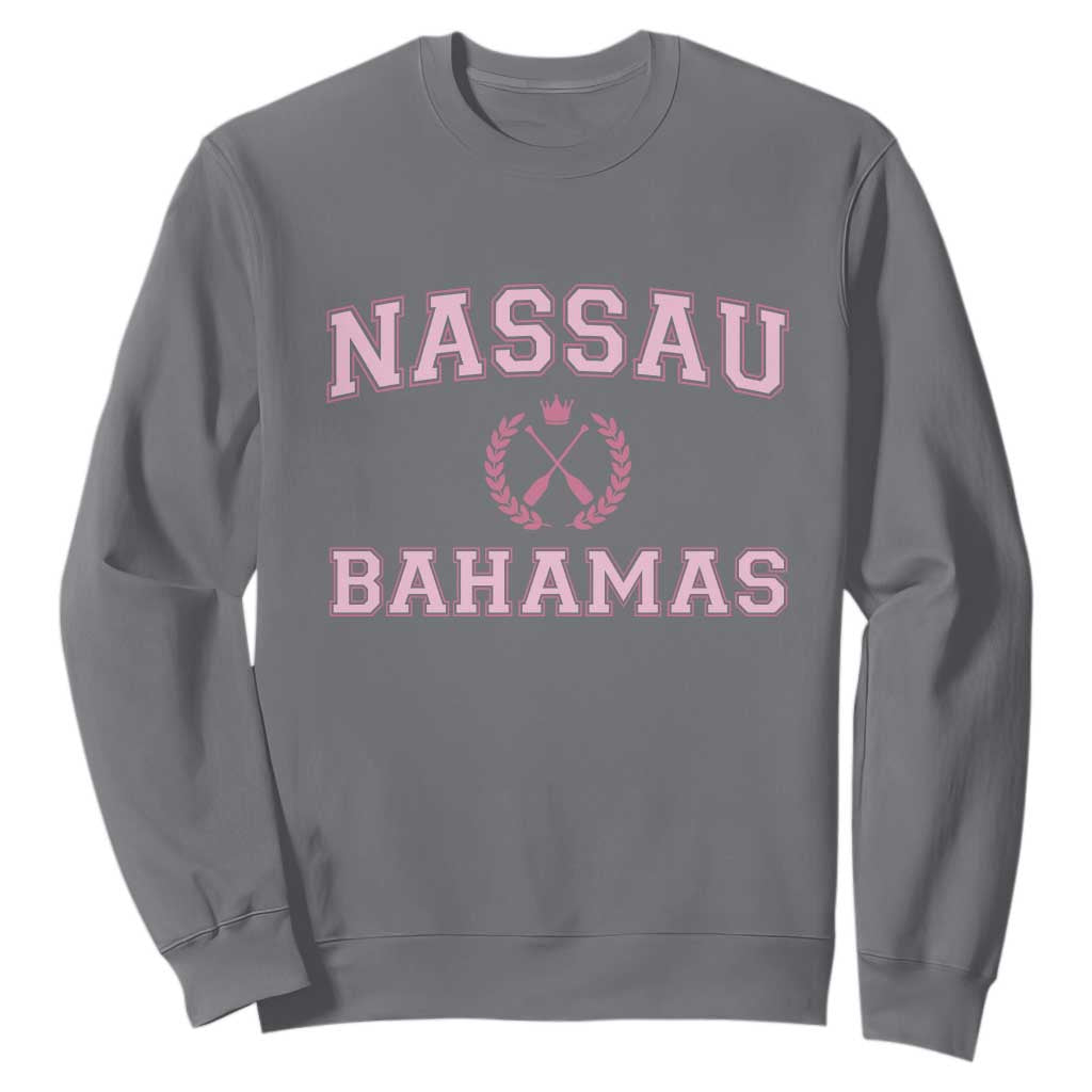 Nassau Souvenir Sweatshirt Bahamas Rowing Summer Vacation Girls Trip - African Pride