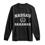 Nassau Souvenir Long Sleeve Shirt Bahamas Rowing Beach Summer Vacation - African Pride