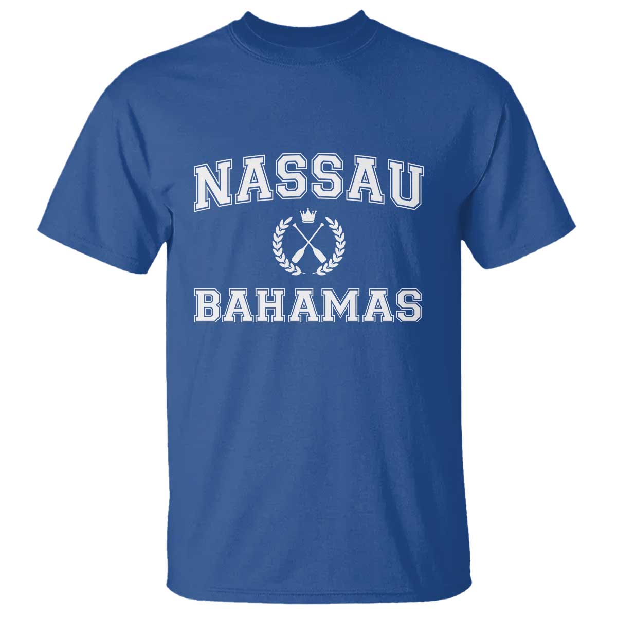 Nassau Souvenir T Shirt Bahamas Rowing Beach Summer Vacation - African Pride