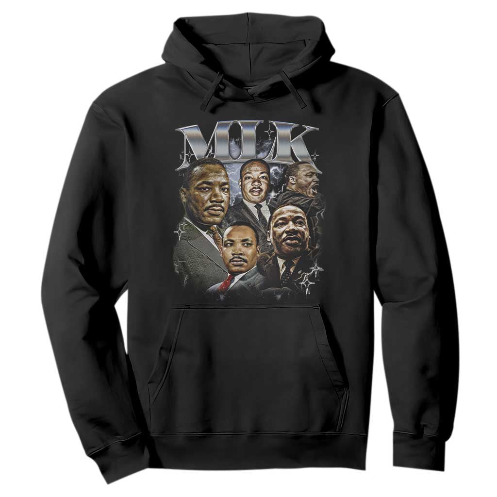 Martin Luther King Hoodie Black History Month Pride MLK Bootleg Rap Tee