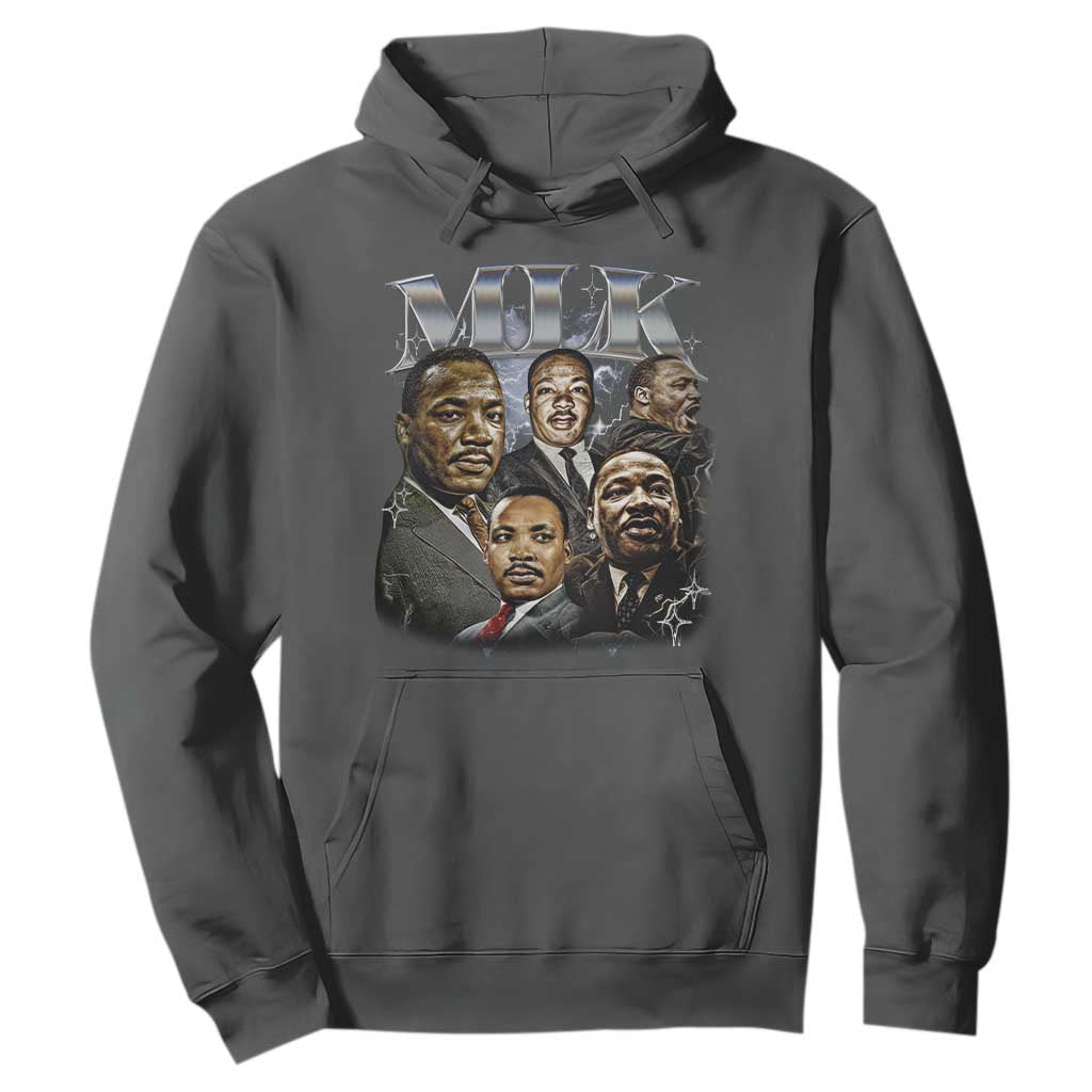 Martin Luther King Hoodie Black History Month Pride MLK Bootleg Rap Tee