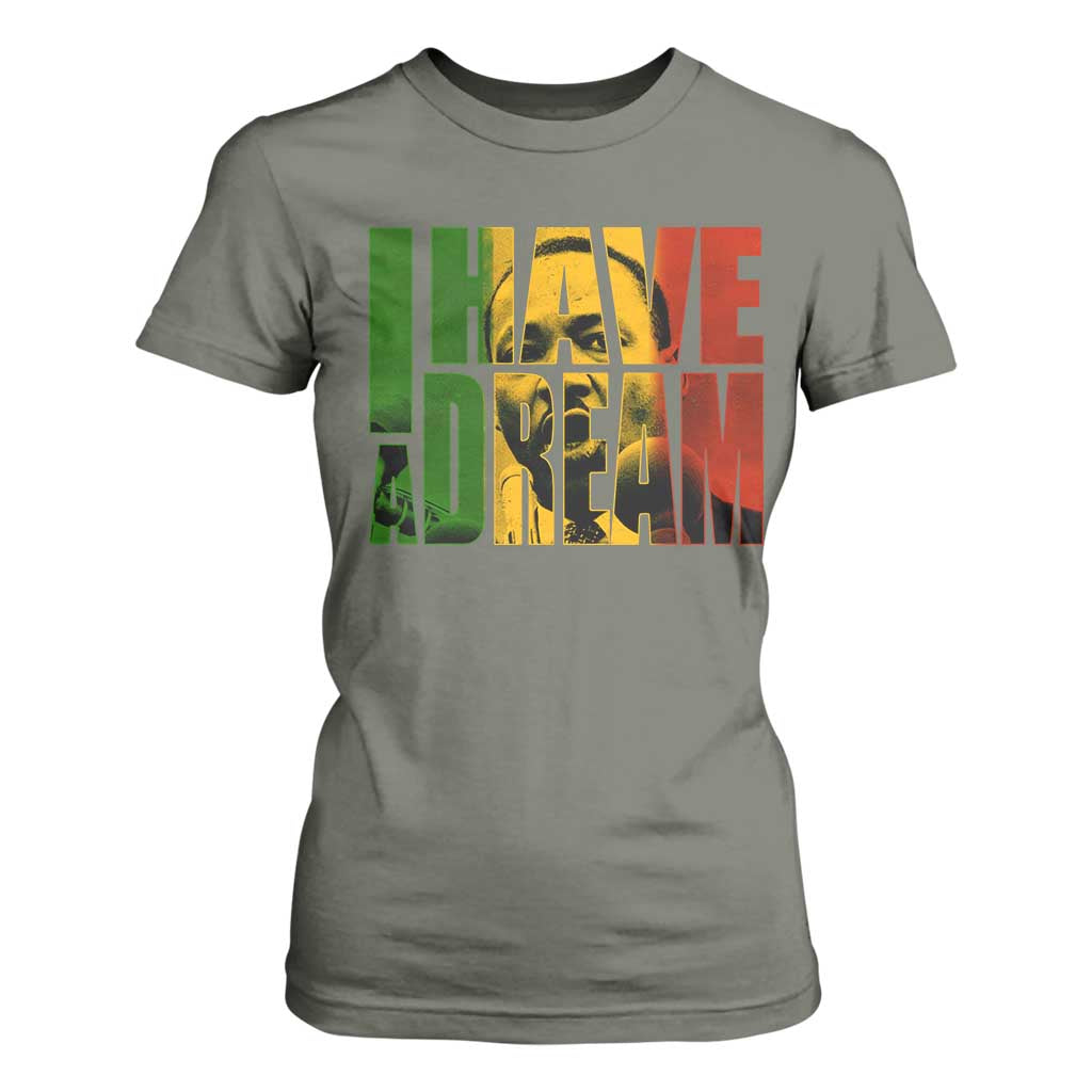 Martin Luther King T Shirt For Women Black History Month MLK I Have A Dream