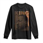 Martin Luther King Long Sleeve Shirt Melanin African American Black History Month MLK