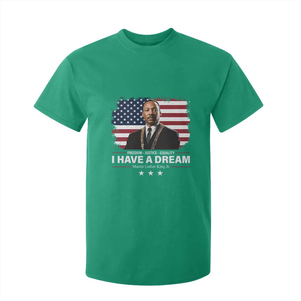 Martin Luther King T Shirt For Kid I Have A Dream Freedom Justice Equality MLK Day Black History Month - African Pride