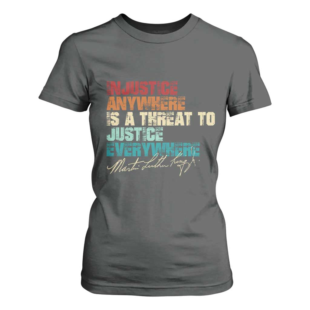 Martin Luther King Jr T Shirt For Women Vintage Inspirational Quote MLK Day Black History Month - African Pride