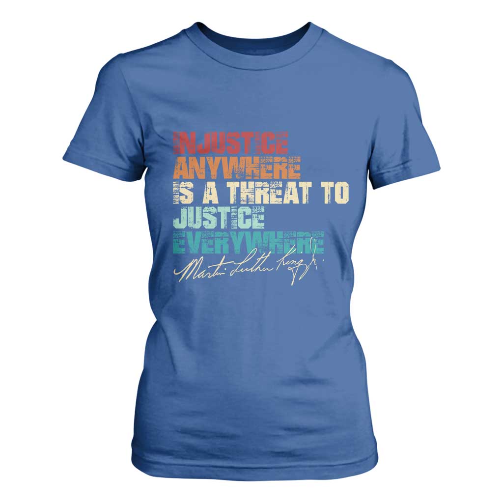 Martin Luther King Jr T Shirt For Women Vintage Inspirational Quote MLK Day Black History Month - African Pride