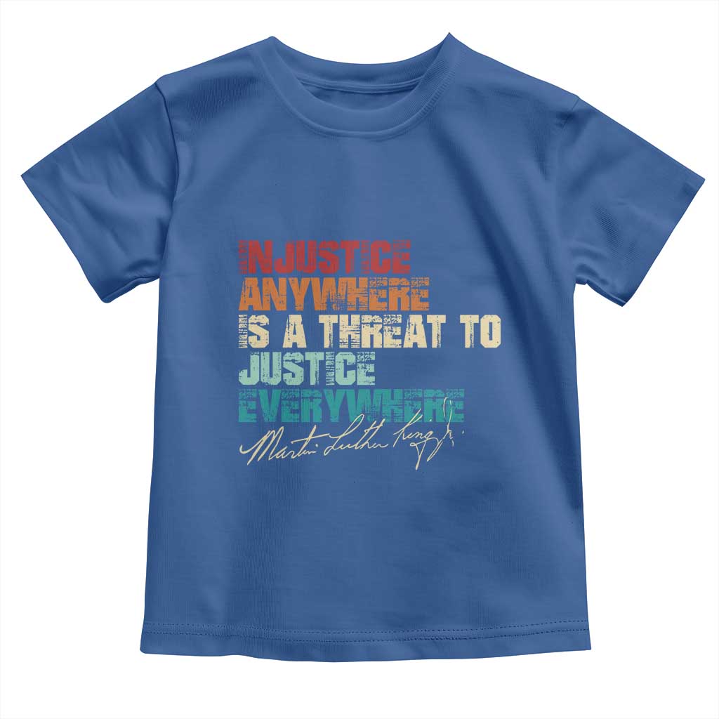 Martin Luther King Jr Toddler T Shirt Vintage Inspirational Quote MLK Day Black History Month - African Pride