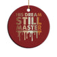 Martin Luther King Jr Christmas Ornament His Dream Still Matters Black History Month MLK Day - African Pride