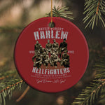 Halem Hellfighters Christmas Ornament African American Black Military History Soldiers WWI WWII - African Pride