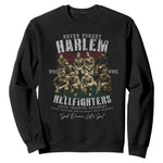 Halem Hellfighters Sweatshirt African American Black Military History Soldiers WWI WWII - African Pride