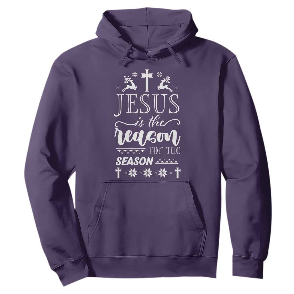 Christian Christmas Hoodie Jesus Is The Reason For The Season Xmas Faith - African Pride