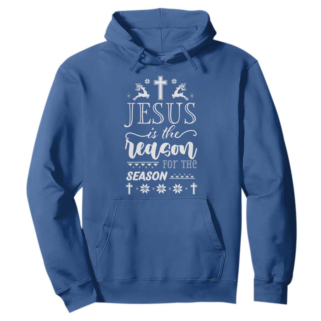 Christian Christmas Hoodie Jesus Is The Reason For The Season Xmas Faith - African Pride